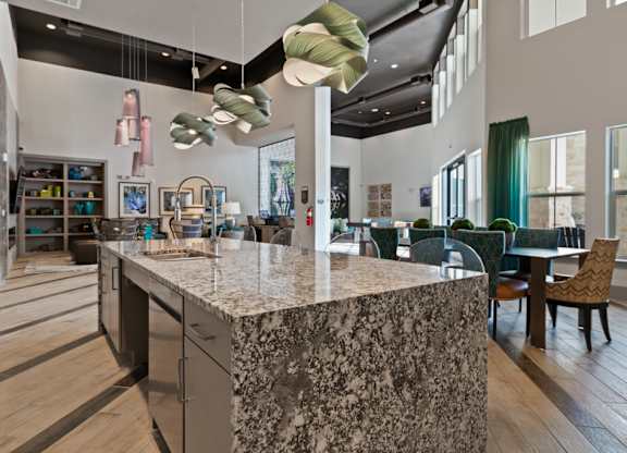 Community Clubroom at McCarty Commons, San Marcos, TX