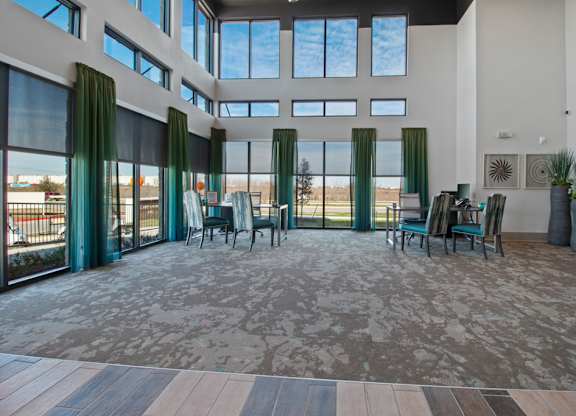 Clubhouse Lobby at McCarty Commons, Texas