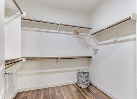 Walk-In Closets With Built-In Shelving at Cobalt, Saginaw, Texas