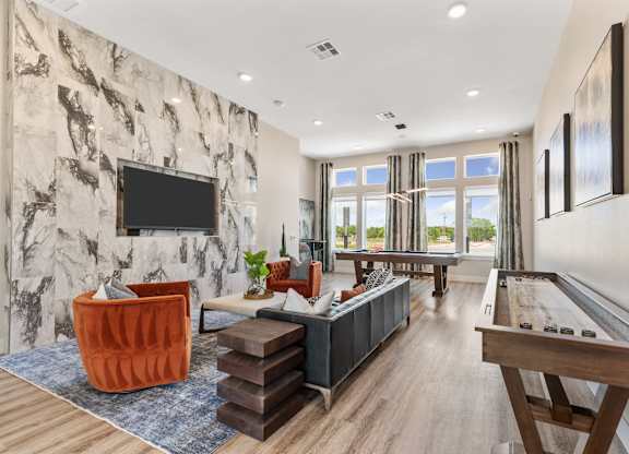 Warm And Inviting Living Room at Cobalt, Saginaw, TX, 76131