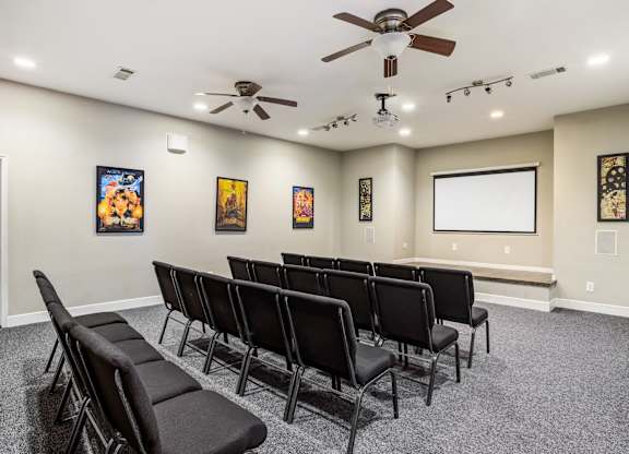 Media Room at Cornerstone Ranch, Katy, TX, 77450