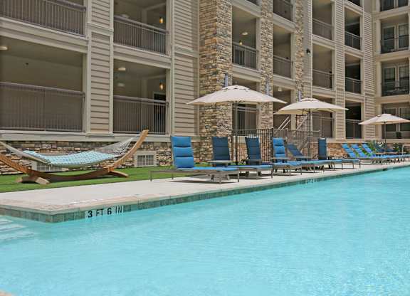 Swimming Pool With Relaxing Sundecks at Heights West 11th, Houston