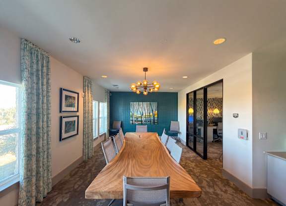 Dining room at McCarty Commons, San Marcos, TX