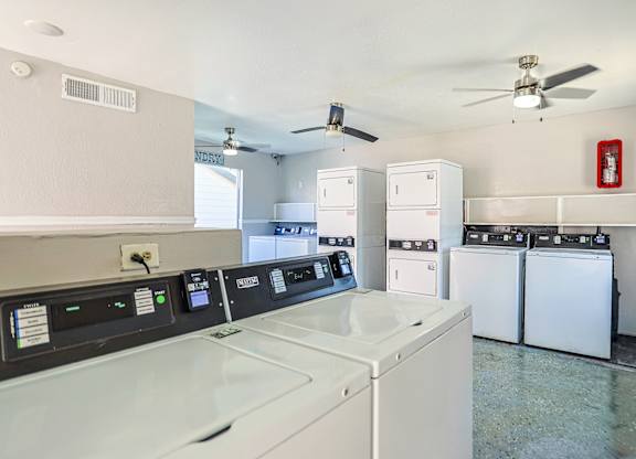 Laundry room at Brook Meadow Village, Austin