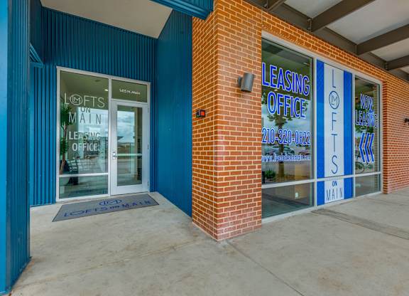 Lofts on main front door
