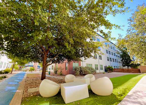 Lofts on Main Exterior seating