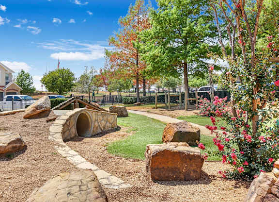 Residential Courtyard at The Ranch at Fossil Creek, Haltom City, TX, 76137