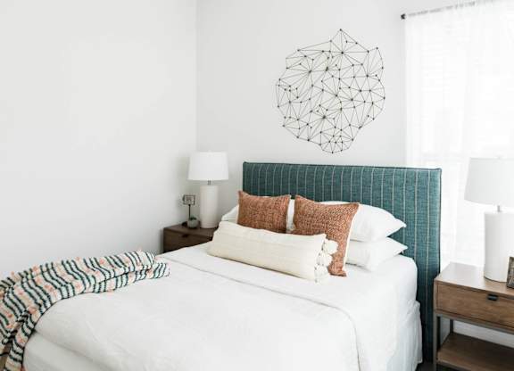 Modern Bedroom at Villas of Mason Hills, Texas 78641