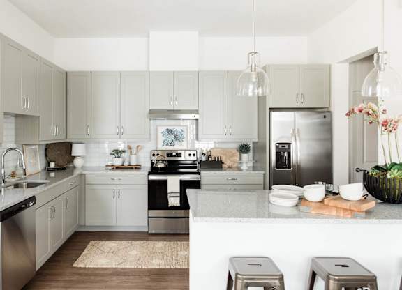 Fully Equipped Kitchen at Villas of Mason Hills, Texas