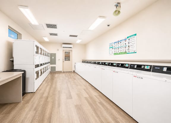 White Laundry at Terracina at Lancaster | Affordable Apartments, California
