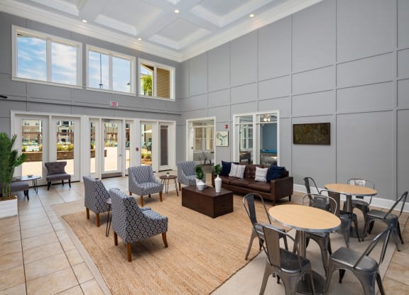 Resident Clubhouse at Abberly Crossing Apartment Homes by HHHunt, South Carolina