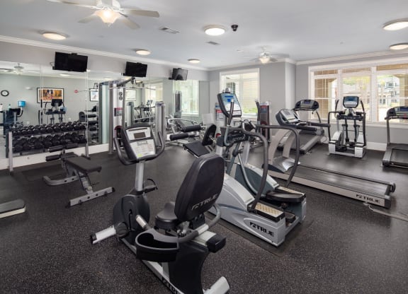Fitness Center at Abberly Crossing Apartment Homes by HHHunt, Ladson, SC