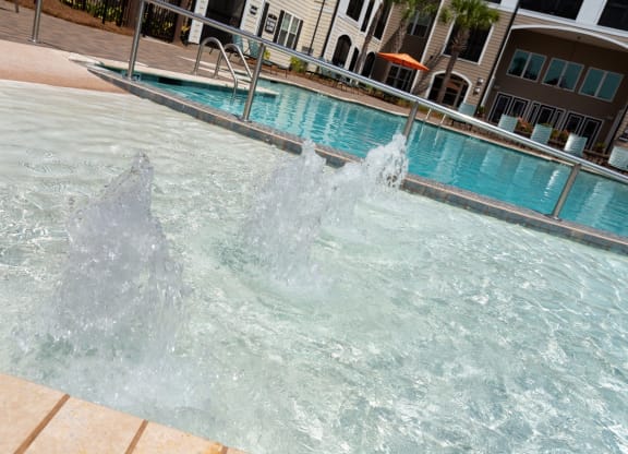 Private Swimming Pool at Abberly Crossing Apartment Homes by HHHunt, Ladson, South Carolina