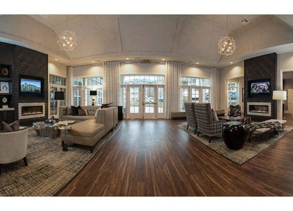 Common Lounge Area at Abberly at Southpoint Apartment Homes by HHHunt, Fredericksburg, VA