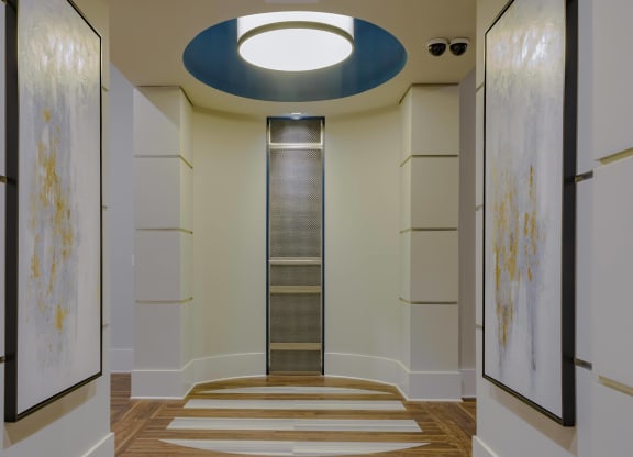 Magnificent Hallway at Abberly at Southpoint Apartment Homes by HHHunt, Fredericksburg, VA, 22407