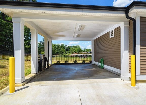 Detached Garages Available at Abberly at Southpoint Apartment Homes by HHHunt, Fredericksburg, VA, 22407