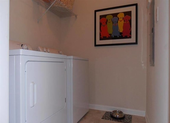 Full-Size Washer and Dryer In Every Home at Abberly Village Apartment Homes by HHHunt, West Columbia, SC
