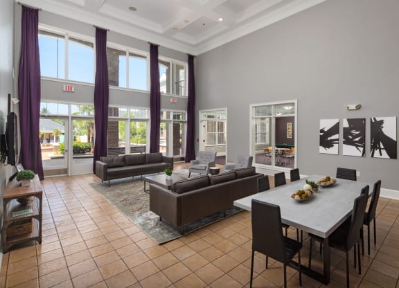 Spacious Entertainment Bar at Abberly Village Apartment Homes, South Carolina, 29169