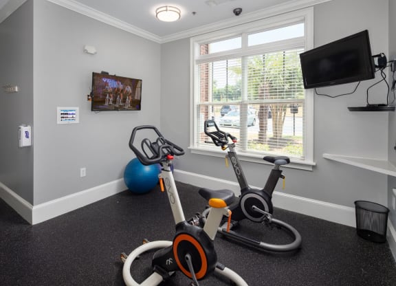 Free Weights And Cardio Equipmentat Abberly Village Apartment Homes, West Columbia, South Carolina