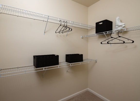 Walk-In Closet at Abberly Village Apartment Homes by HHHunt, West Columbia