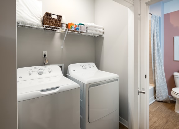 a washer  at Abberly Noda Vista Apartment Homes, Charlotte, NC