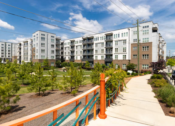 our apartments showcase a beautiful lobby  at Abberly Noda Vista Apartment Homes, Charlotte, North Carolina