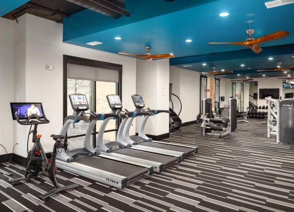 Cardio Machines at Abberly Onyx Apartment Homes, Decatur, Georgia