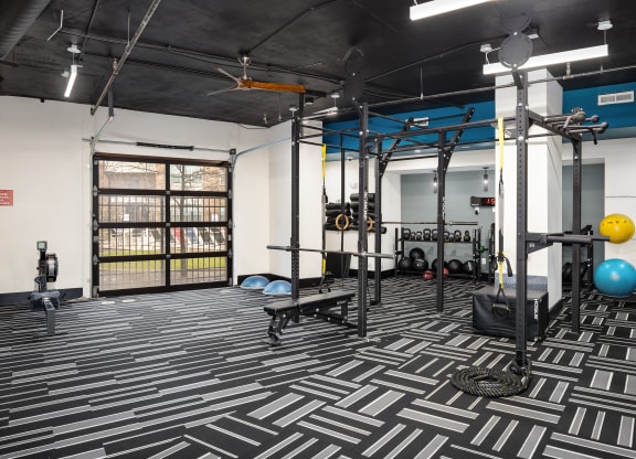 State Of The Art Fitness Facility at Abberly Onyx Apartment Homes, Georgia, 30033