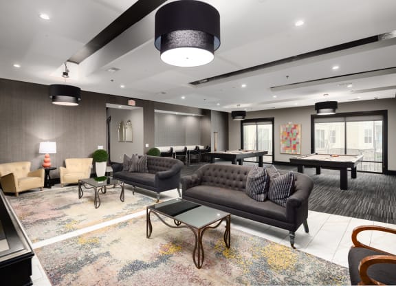 Common Room at Abberly Onyx Apartment Homes, Decatur