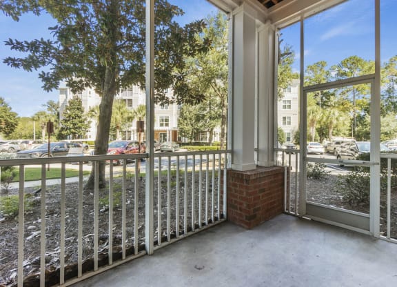 balcony at West Ashley Apartment Homes, Charleston, SC 29414