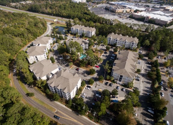 Aerial View at West Ashley Apartment Homes, Charleston, SC
