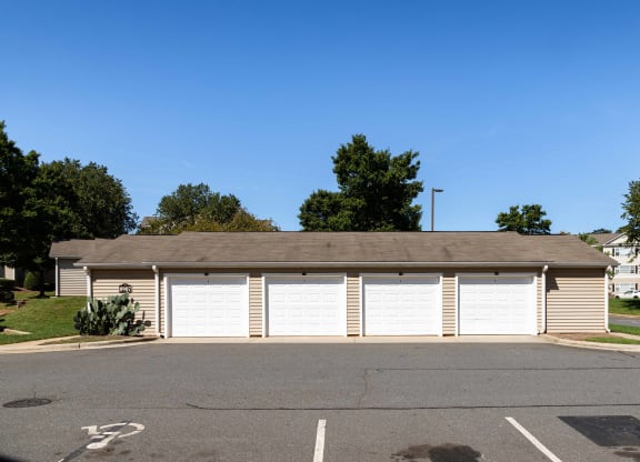 Detached Garages at Abberly Woods Apartment Homes, Charlotte, NC 28216