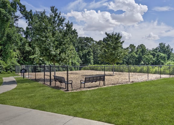 On Site Dog Park at Abberly Woods Apartment Homes, North Carolina