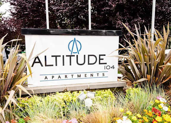 Sign at Altitude Apartment , Tacoma, 98444