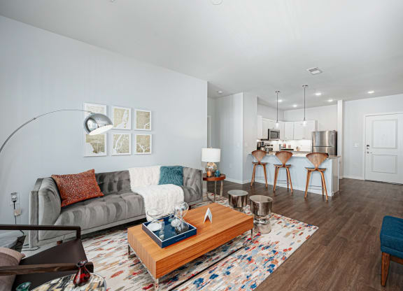Living Room at The Pointe at Polaris