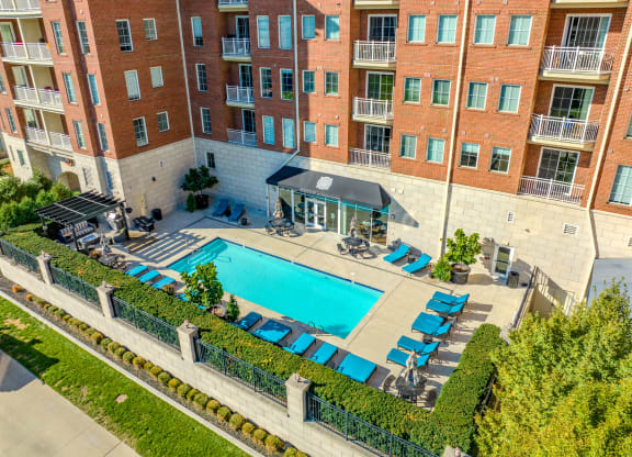 Luxury Pool Overlooking Columbus Commons at Highpoint
