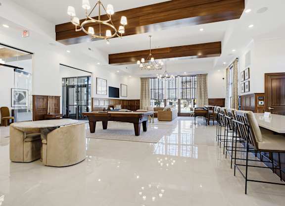 Keeneland Place clubhouse