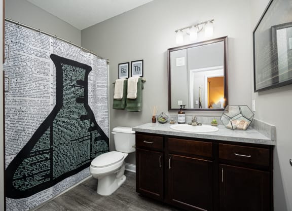 bathroom with a shower