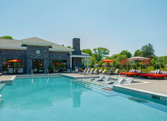the swimming pool at the resort at governors crossing
