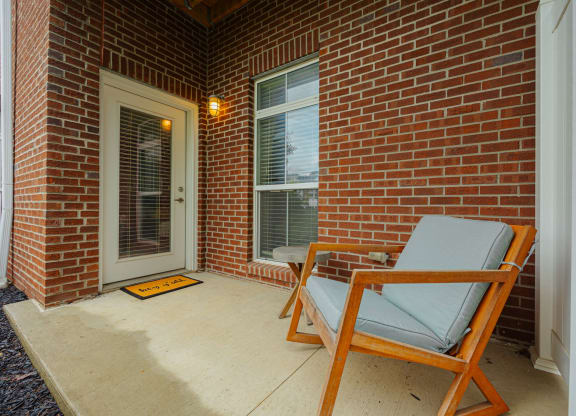 private patio