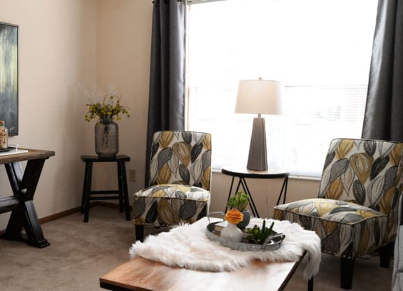 in-unit living room
