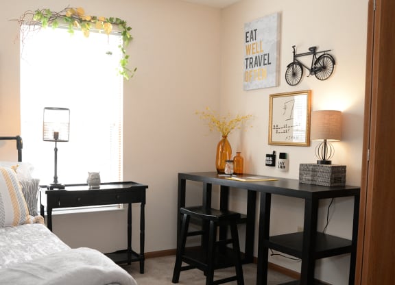 in-unit bedroom