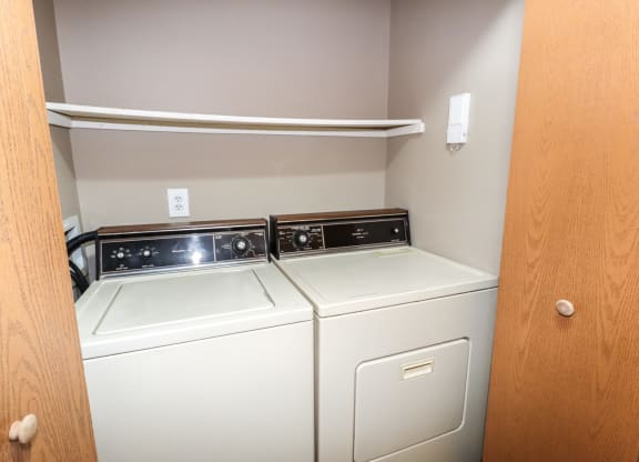 Washer and Dryer Included