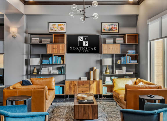 Clubhouse at Northstar Flats Apartments in Sunbury, OH