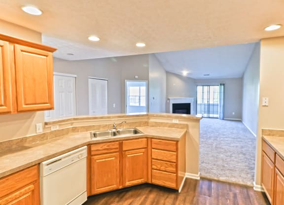 Best Apartment Kitchen in Dublin Ohio at Asherton of Dublin