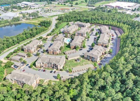 Property Aerial at Chenal Pointe