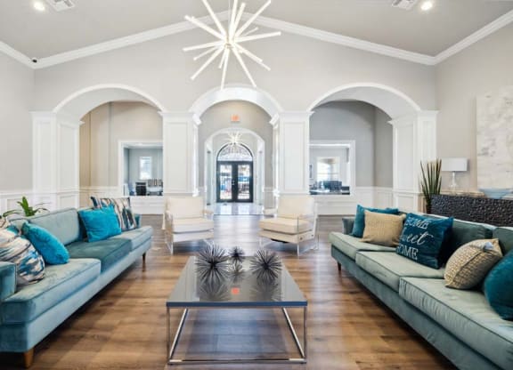 Clubhouse lounge
