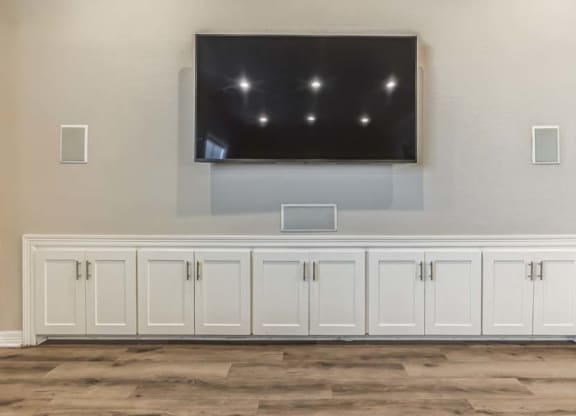 Clubhouse media room