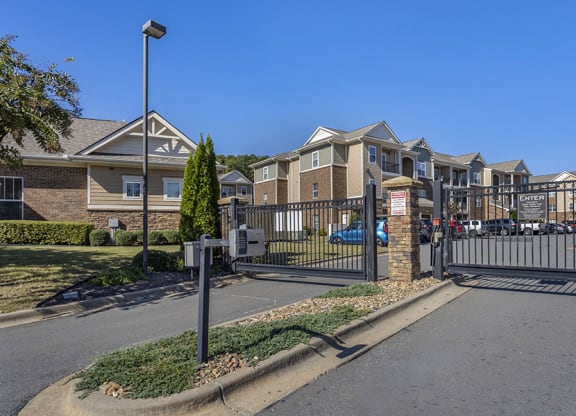 Gated access at Chenal Pointe at the Divide, Arkansas