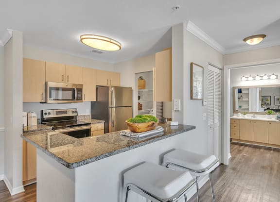 Oak 2x2 996 kitchen